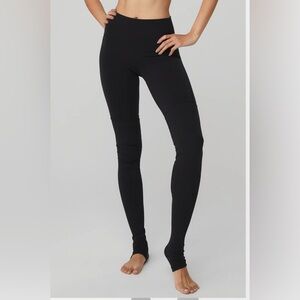 NWT ALO Yoga Black High-Waist Goddess Legging